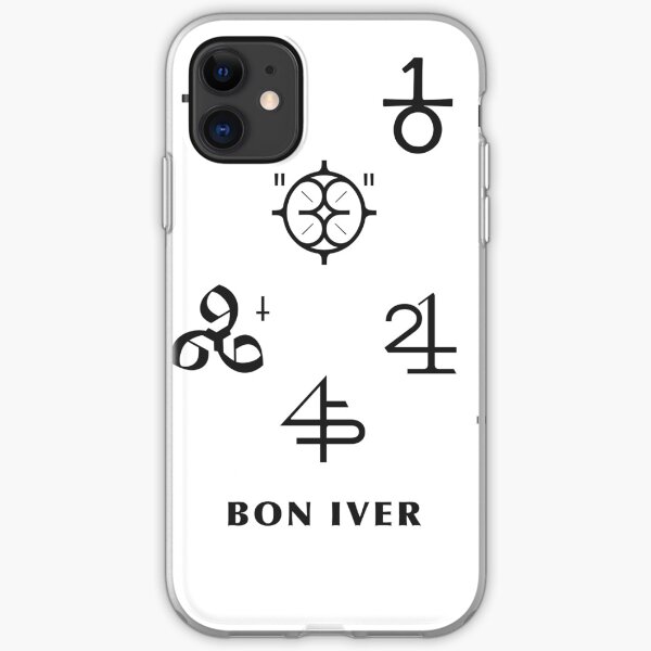 Bon Iver 22, A Million Symbols iPhone Soft Case