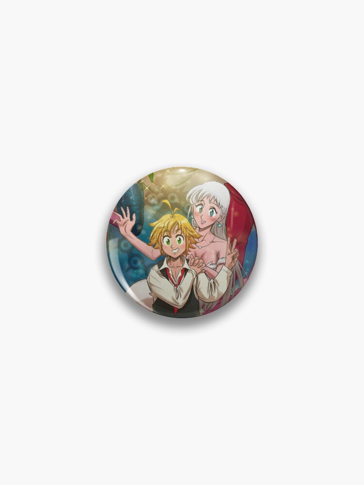 The Seven Deadly Sins Anime Badge Meliodas Ban King Nanatsu no Taizai Cute  Metal Badge Brooch