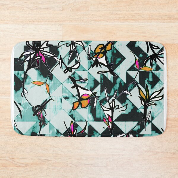 Item preview, Post Modern Floral Geometric Pattern designed and sold by FETtees.