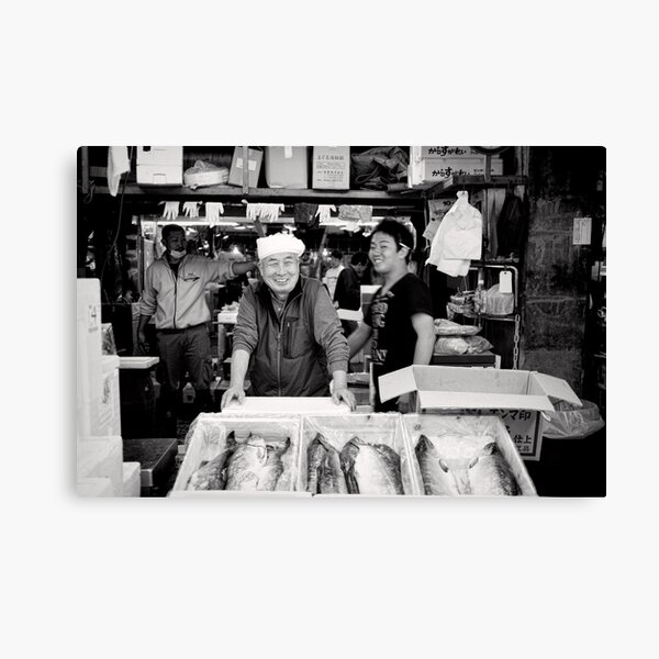 A smile is the same in any language - Japan Canvas Print