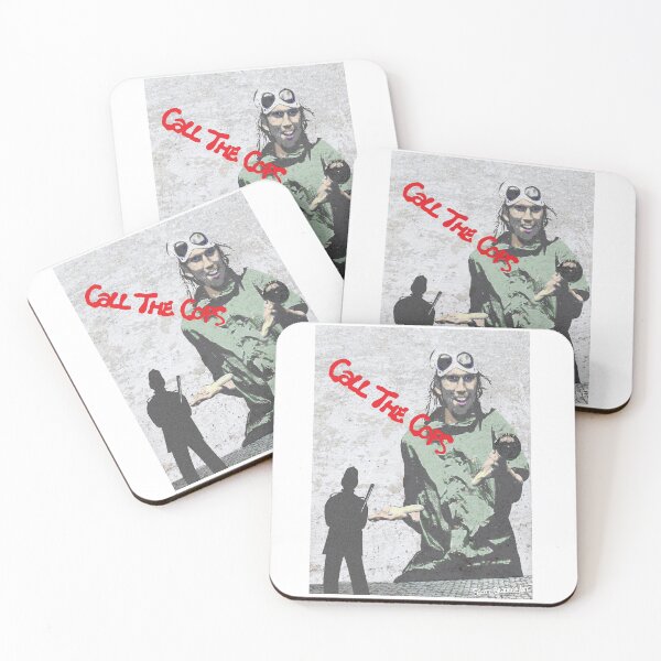 Item preview, Call the Cops- Bez, Happy Monday's, Banksy Style designed and sold by Scott Bradley Musgrave.