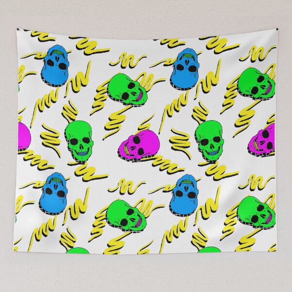 Item preview, 80s retro skulls designed and sold by B0red.