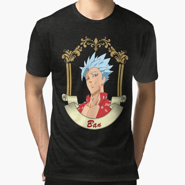 Los siete pecados capitales del anime - Ban Camiseta de tejido mixto