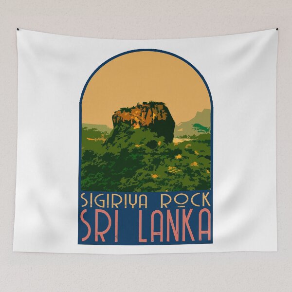 Item preview, Sigiriya Sri Lanka Decal designed and sold by Decal Mania.