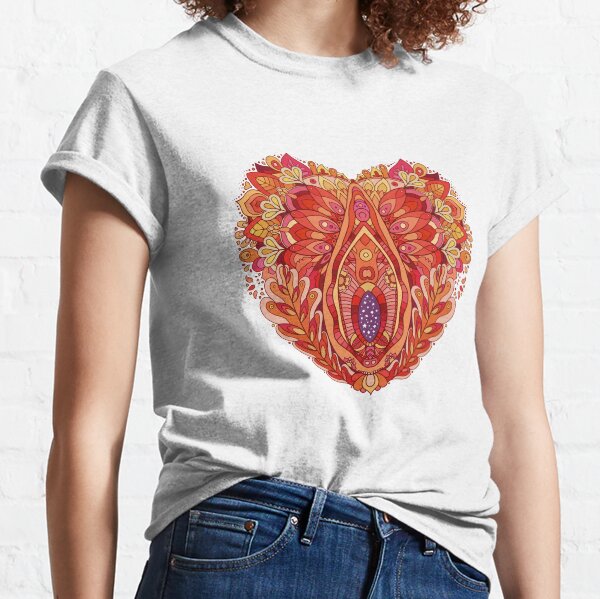 Camiseta Mandala Vagina Camiseta clásica