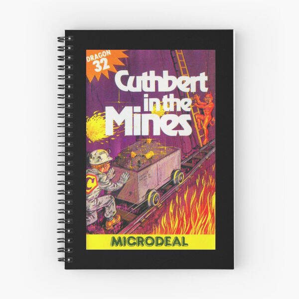 Item preview, Cuthbert in the Mines designed and sold by RetroTrader.