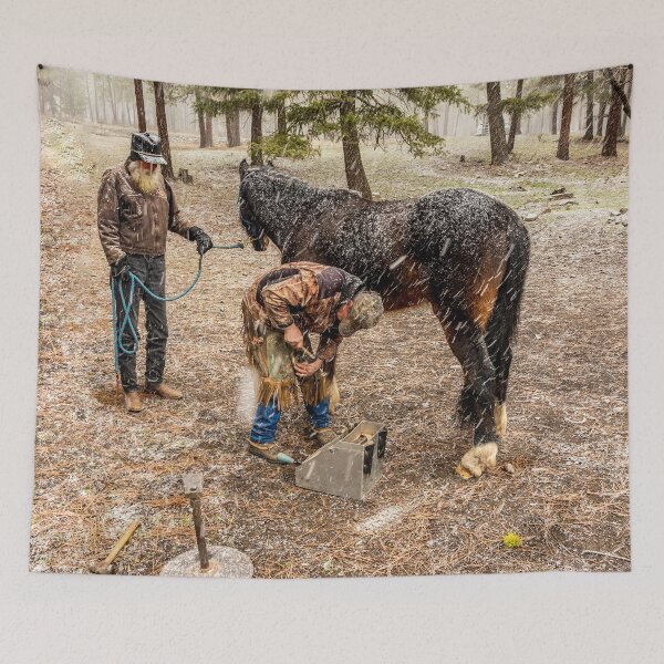 Item preview, The Farrier At Work designed and sold by Bryan Spellman.