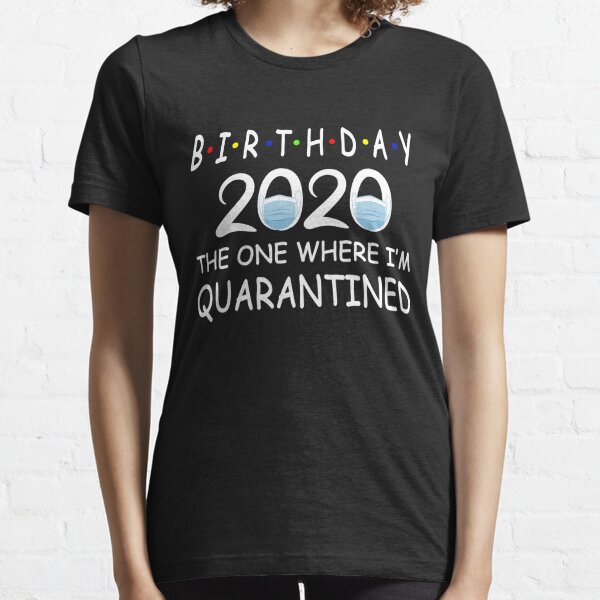 Social Distancing Personalised Birthday Kids T Shirt Quarantine 2020 Isolation 
