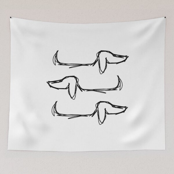 Item preview, Abstract Dachshund  designed and sold by pixel-rose.