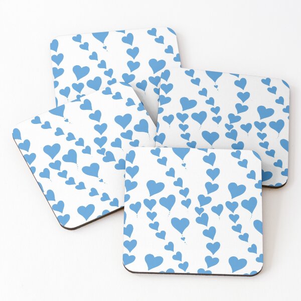 Item preview, Blue hearts  designed and sold by SturgesC.