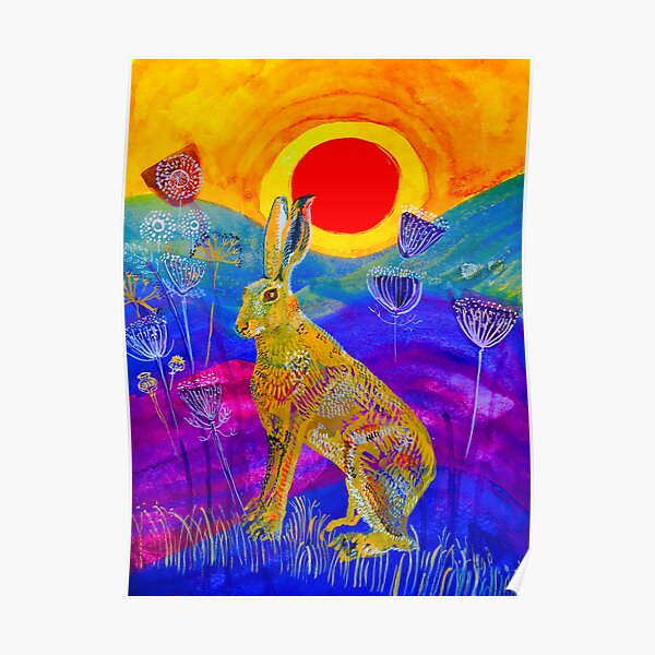 Mystic Hare Poster