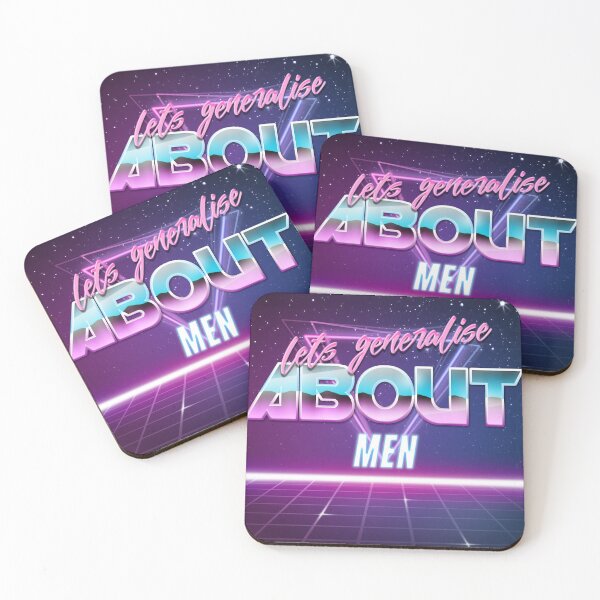 Item preview, Let's Generalise About Men designed and sold by Megan Schlanker.