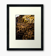 Giants Causeway Framed Print