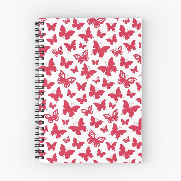 Aperçu de l'œuvre Motif de jolis papillons rouges créée et vendue par Deviser.