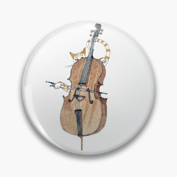 Item preview, Cello Cat designed and sold by MooMooArt.
