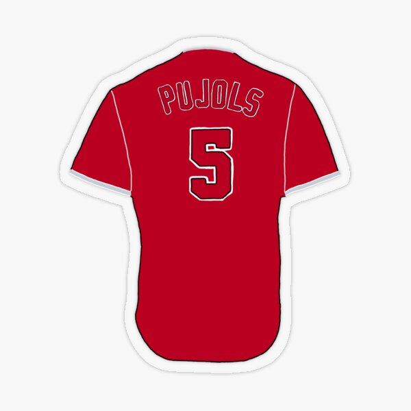 Albert Pujols Jersey  Art Board Print for Sale by athleteart20