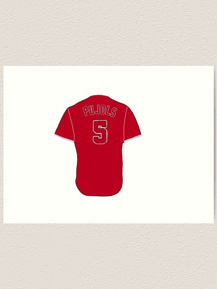 Mike Trout Jersey  Art Print for Sale by athleteart20