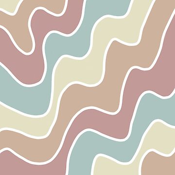 Artwork thumbnail, Aesthetic colorful stripes wallpaper by Pastel-PaletteD