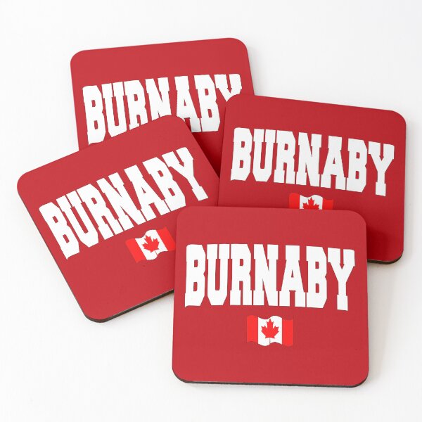 Item preview, Burnaby with Canadian flag designed and sold by AllShirts21.