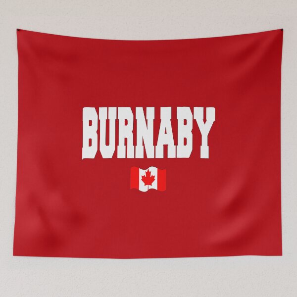 Item preview, Burnaby with Canadian flag designed and sold by AllShirts21.
