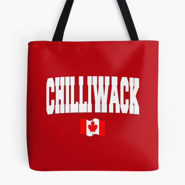 Item preview, Chilliwack with Canadian flag designed and sold by AllShirts21.