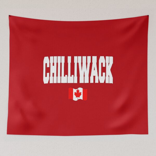 Item preview, Chilliwack with Canadian flag designed and sold by AllShirts21.