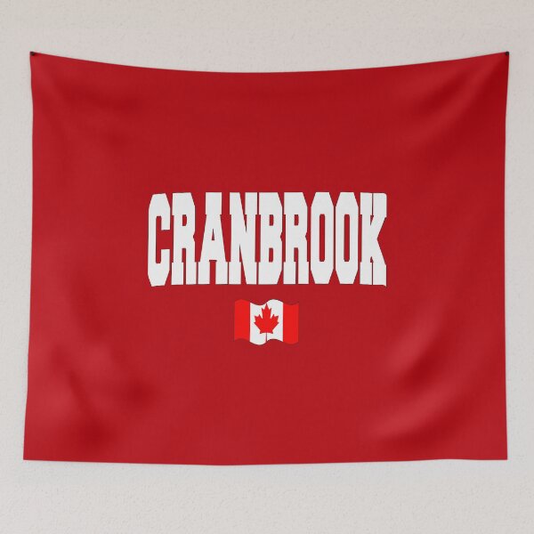 Item preview, Cranbrook with Canadian flag designed and sold by AllShirts21.