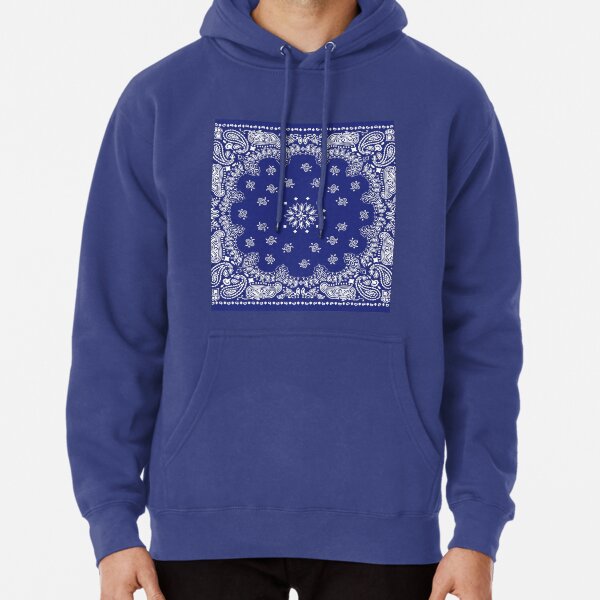 blue bandana sweatshirt