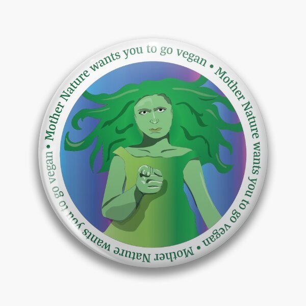 Item preview, La madre naturaleza quiere que te vuelvas vegano designed and sold by kellzy.