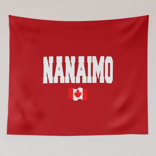 Item preview, Nanaimo with Canadian flag designed and sold by AllShirts21.