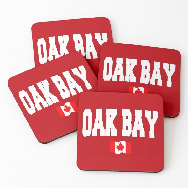 Item preview, Oak bay with Canadian flag designed and sold by AllShirts21.