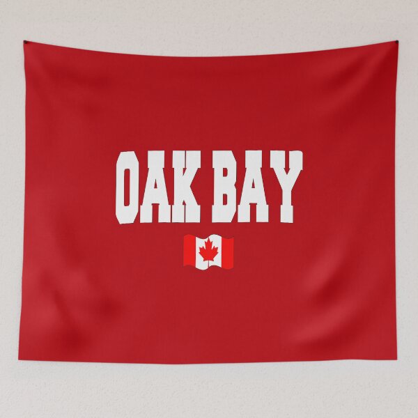 Item preview, Oak bay with Canadian flag designed and sold by AllShirts21.