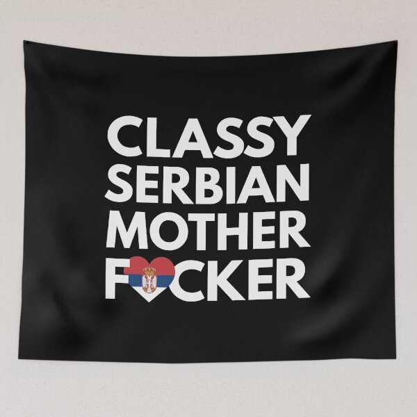 Item preview, Classy Serbian MF Mother Focker Serbia designed and sold by HelloFromAja.
