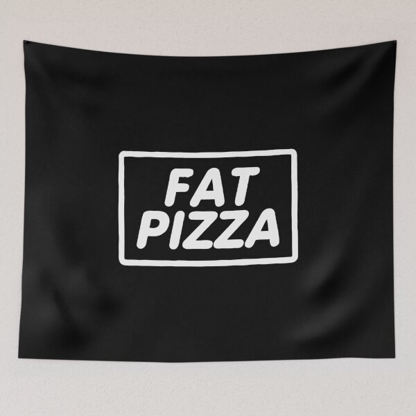 Item preview, Fat Pizza Logo designed and sold by lolistella.