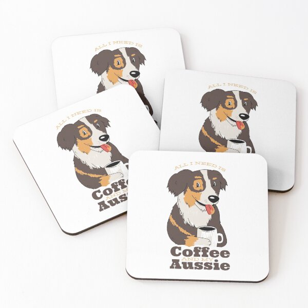 Item preview, AUSSIE DOG COFFEE QUOTE designed and sold by jasebro.