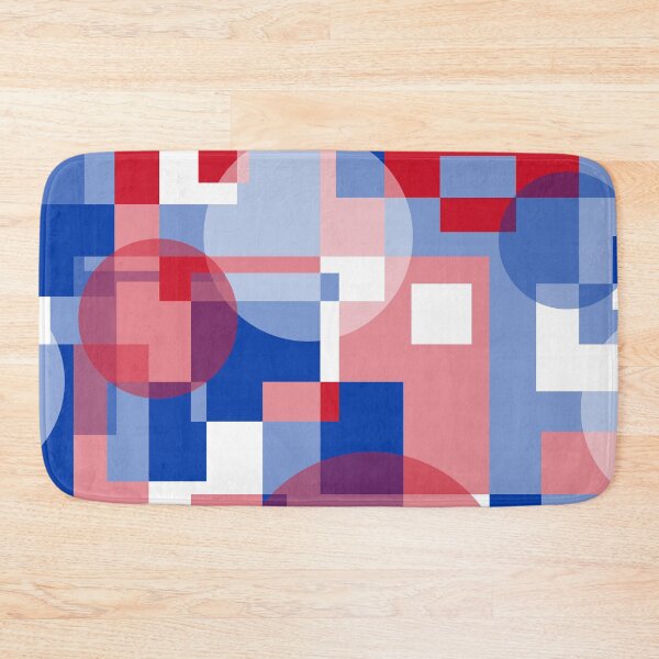 Item preview, Team Series - Rangers - Circles and Squares designed and sold by Eye on the Blueline.