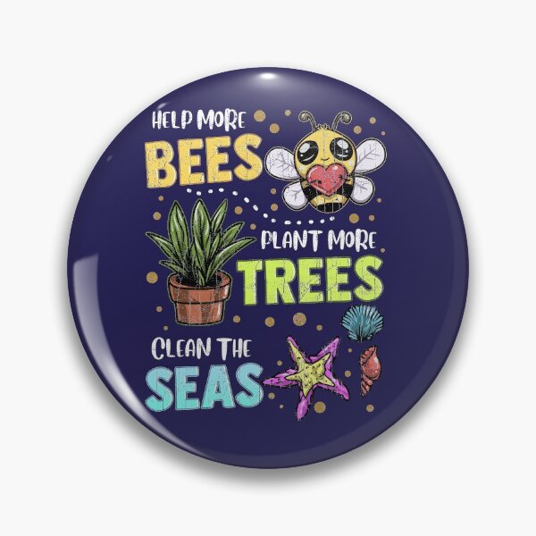 Item preview, Save The Bees Trees Seas  Global Warming Climate Change Earth Day Environmental designed and sold by frittata.
