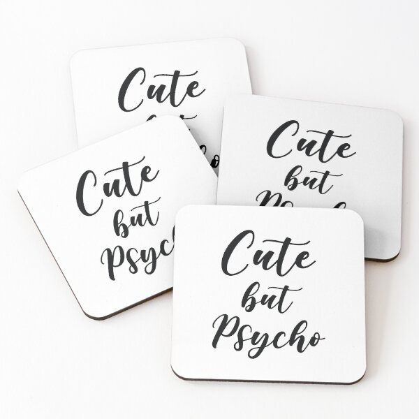 Item preview, Cute but Psycho designed and sold by ThingsShop.