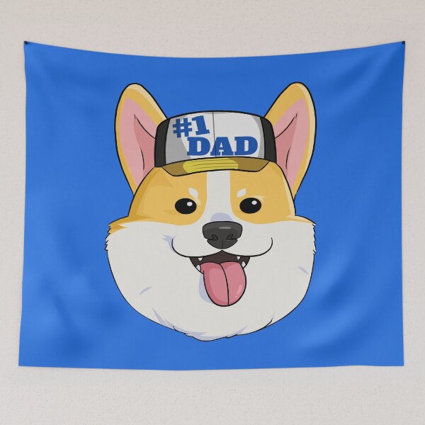 Item preview, Pembroke Welsh Corgi #1 Dad Father's Day designed and sold by Nosek1ng.