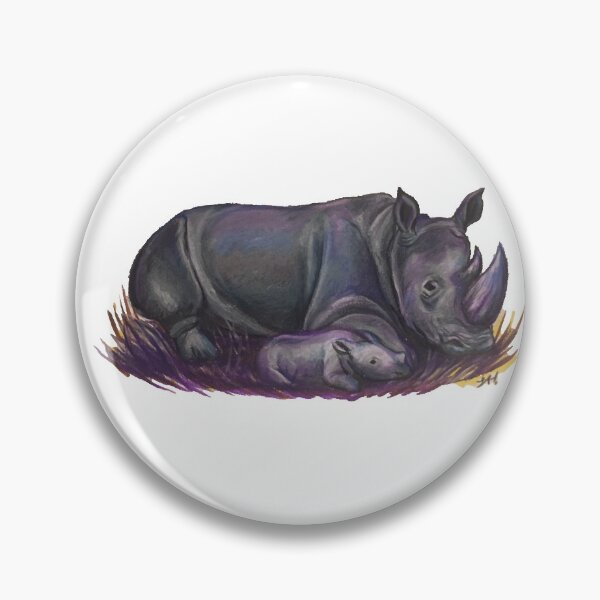 Item preview, Mother Rhino and Her Calf designed and sold by JasHart.