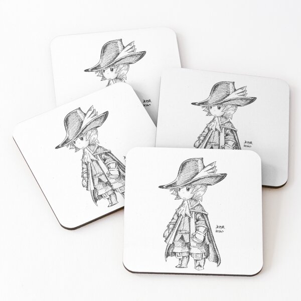 Item preview, Mago Rojo - Blanco y Negro designed and sold by ArtByAlisonLove.