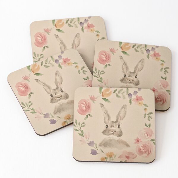 Item preview, Stunning pretty bunny watercolour painting  designed and sold by Selenajane26.