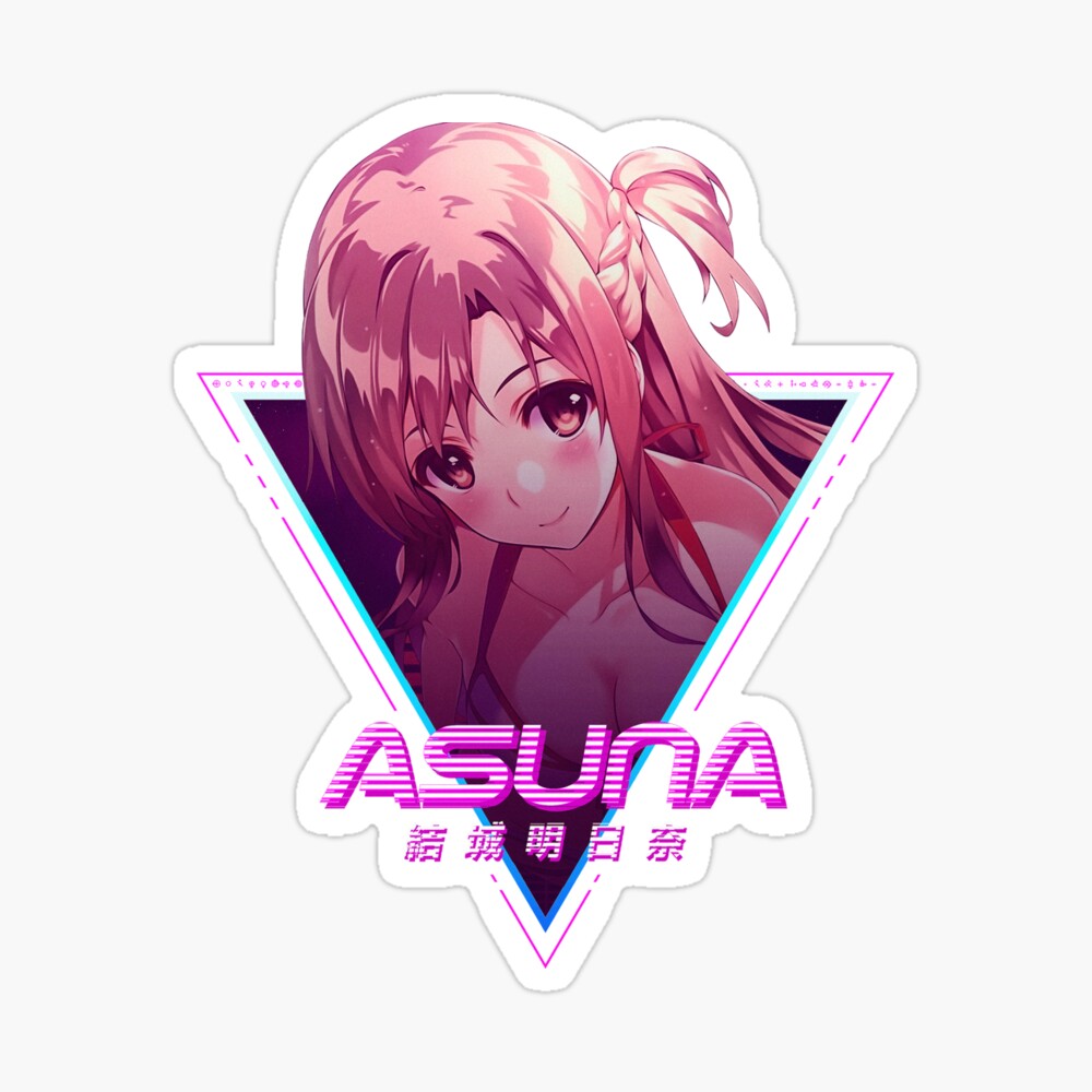 Sword Art Online Asuna 結城明日奈 Aesthetic Iphone Case Cover By Waifu Dope Redbubble