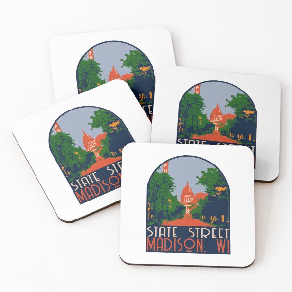 Item preview, State Street Madison Decal designed and sold by Decal Mania.
