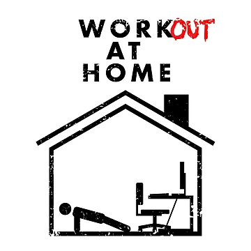 Artwork thumbnail, Workout At Home - Inverted by CCCDesign
