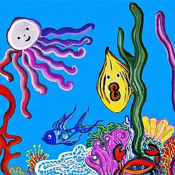 Artwork thumbnail, Fishy Two by Robin Kinnard