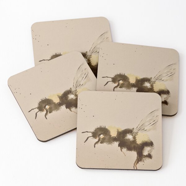 Item preview, Watercolour bumble bee  designed and sold by Selenajane26.