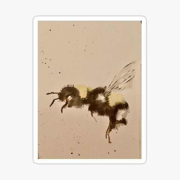 Item preview, Watercolour bumble bee  designed and sold by Selenajane26.