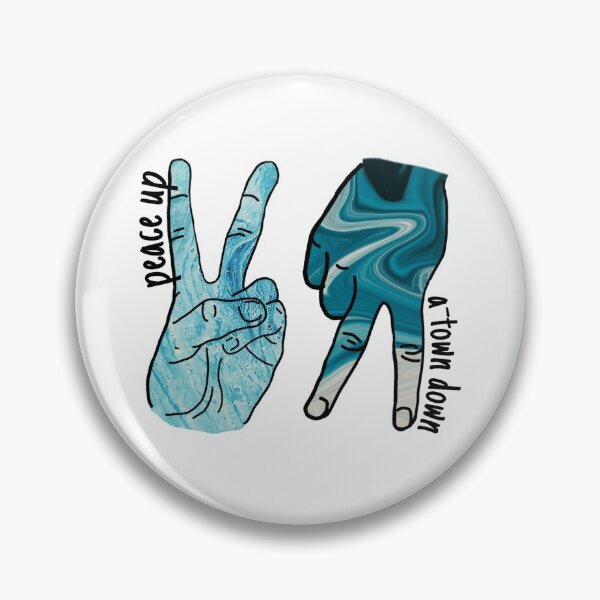 Item preview, Peace Up A-Town Down designed and sold by Megha Desai.