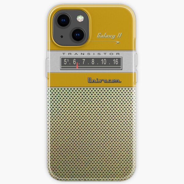 Transistor Radio - Galaxy II Gold iPhone Soft Case
